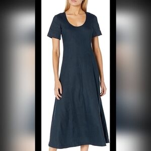 Club Monaco Dark Blue Midi Dress